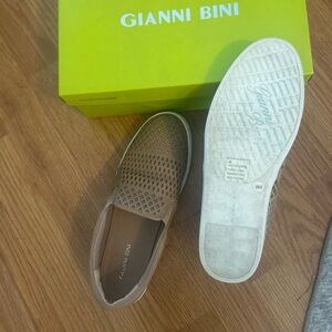 Gianni Bini Brown Slip-On Shoes